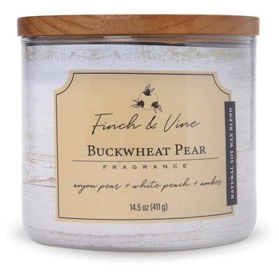 Candela profumata alla soia Buckwheat Pear Colonial Candle