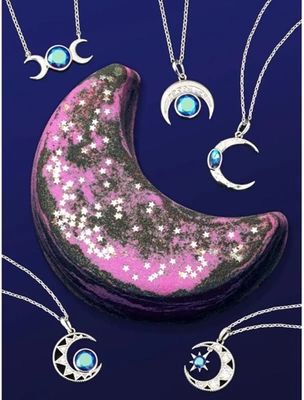 Bomba da bagno con gioielli Charmed Aroma Collana - Mystic Moon