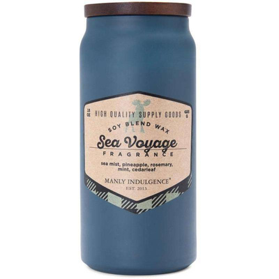 Soja geurkaars voor mannen Sea Voyage Colonial Candle