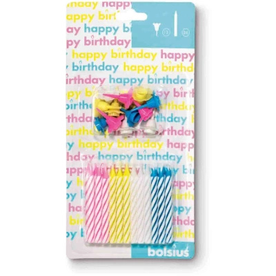 Bolsius birthday candles 24 pcs