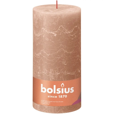 Bolsius Rustic XXL trunk candle 200/100 mm - Creamy Caramel