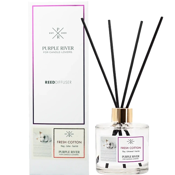 Purple River bastoncini profumati 100 ml - Fresh Cotton