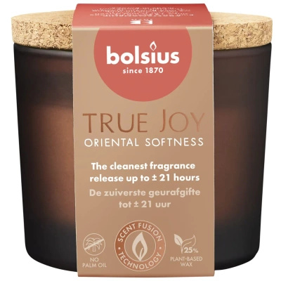 Bolsius True Joy geurkaars 66/83 mm - Oriental Softness