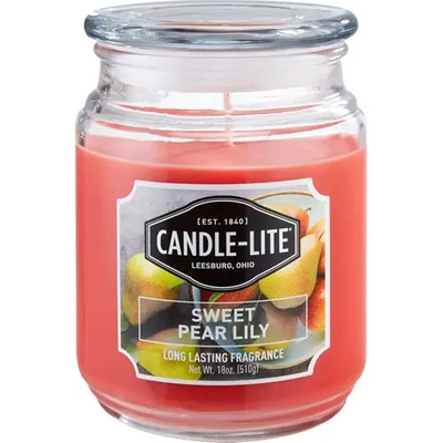 Bougie parfumée naturelle Candle-lite Everyday 510 g - Sweet Pear Lily