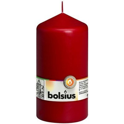 Bolsius stump candle 150/78 mm - Maroon