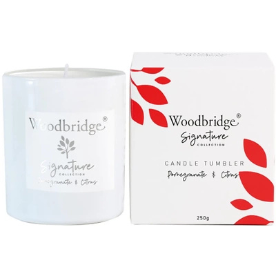 Woodbridge Signature candela profumata in vetro - Pomegranate Citrus 250 g