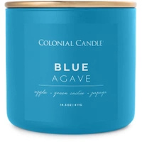 Sójová vonná sviečka 3 knôty Colonial Candle Pop of Color 411 g - Blue Agave