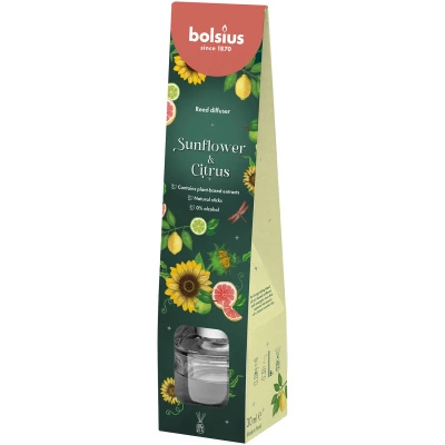 Bolsius "Floral Fusion" kvepalų difuzorius 30 ml - saulėgrąžos ir citrusai