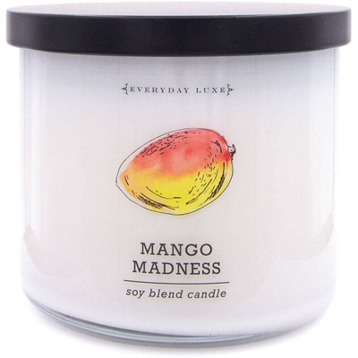 Didelė sojų kvapo žvakė 3 dagčiai 411 g Mango Madness Colonial Candle