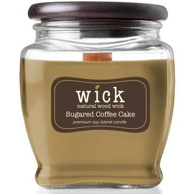 Soja geurkaars houten lont Colonial Candle Wick - Sugared Coffee Cake