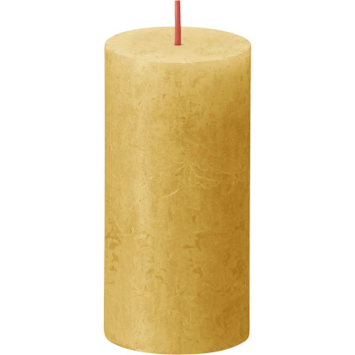 Bolsius Rustic stubbljus 100/50 mm - Honeycomb Yellow