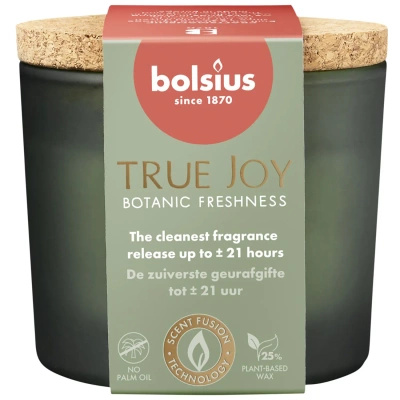 Bolsius True Joy geurkaars 66/83 mm - Botanic Freshness