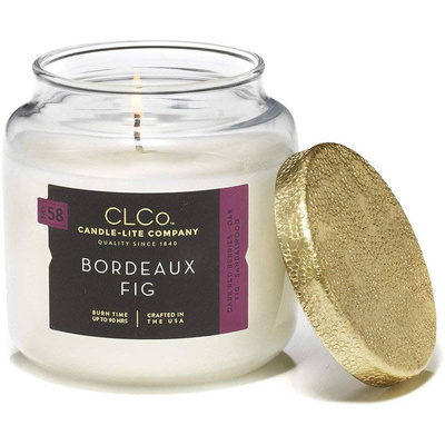 Geurkaars in glas Candle-lite CLCo - No. 58 Bordeaux Fig