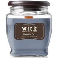 Sojowa świeca zapachowa drewniany knot Colonial Candle Wick - Moonlit Oak