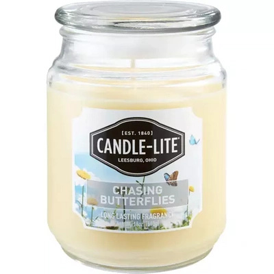 Bougie parfumée naturelle Candle-lite Everyday 510 g - Chasing Butterflies