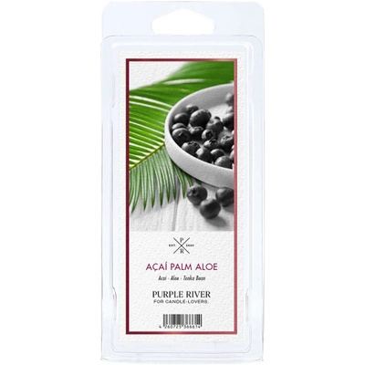 Cera profumata di soia - Acai Palm Aloe Purple River 50 g