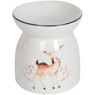 Öppen spis med keramiskt vax Woodbridge Deer