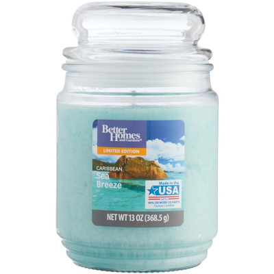 Vela en vaso aromática Better Homes and Gardens 368.5 g - Marítimo Caribbean Sea Breeze