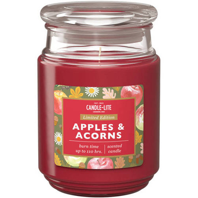 Candela profumata naturale Candle-lite Everyday 510 g - Apples Acorns