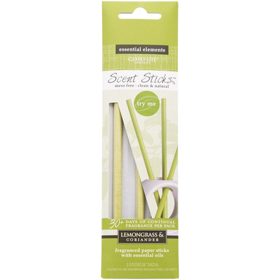 Kvepalų lazdelės Scent Sticks Candle-lite Essential Elements - Lemongrass Coriander