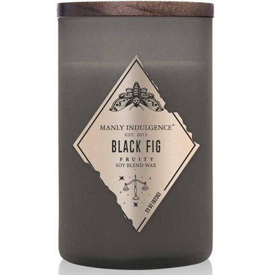 Ароматическая свеча соевая для мужчин Черный инжир Colonial Candle