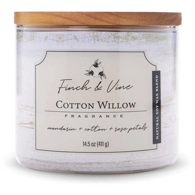 Bougie parfumée au soja Saule de Coton Colonial Candle