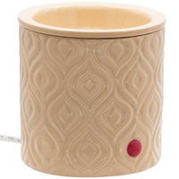 Faso electric wax burner with removable bowl - Beige