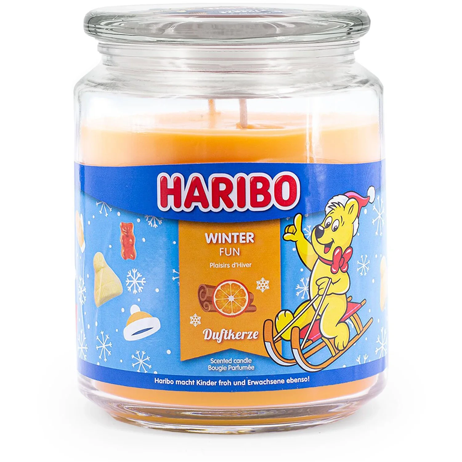 Haribo Bougie parfumée Doux Pays des merveilles 510g main image 1