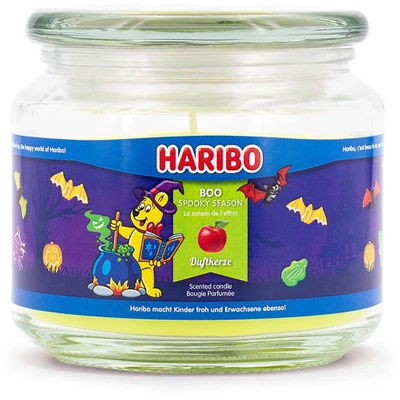 Haribo scented candle in glass 300 g - Boo Halloween