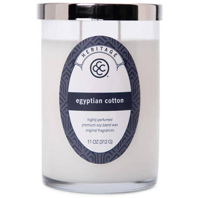 Bougie parfumée au soja coton égyptien Colonial Candle Egyptian Cotton