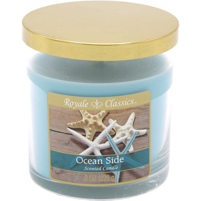 Bougie parfumée en verre Candle-lite Royale Classics - Ocean Side