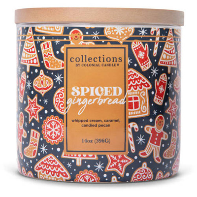 Świąteczna świeca zapachowa Spiced Gingerbread Colonial Candle