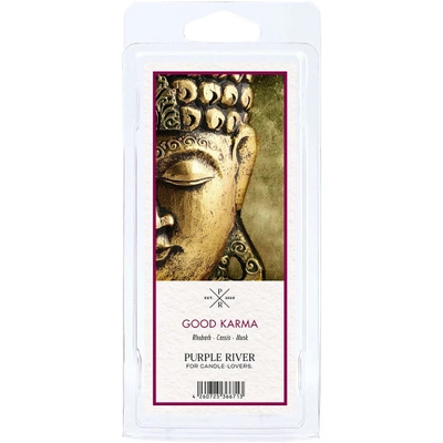 Cire parfumée de soja - Good Karma Purple River 50 g