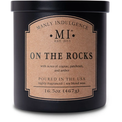Sójová vonná sviečka Colonial Candle Manly Indulgence Classic 467 g - On the Rocks