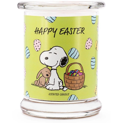 Peanuts Snoopy Bougie parfumée en verre 250 g - Happy Easter