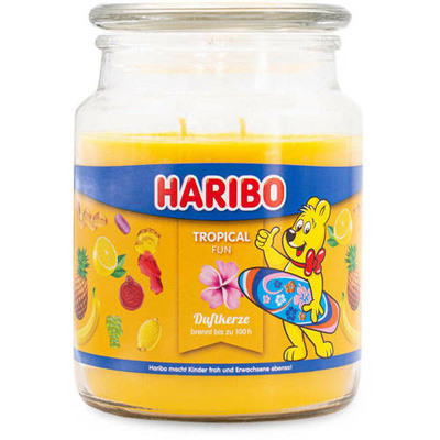 Ароматическая свеча в стакане Haribo 510 г - Tropical Fun