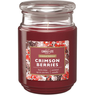 Christmas scented natural candle Candle-lite Everyday 510 g - Crimson Berries