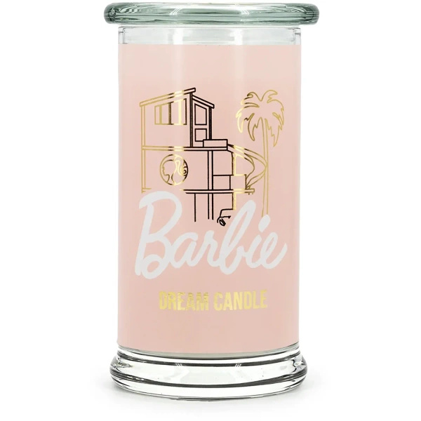 Barbie geurkaars in glas 400 g - Dream