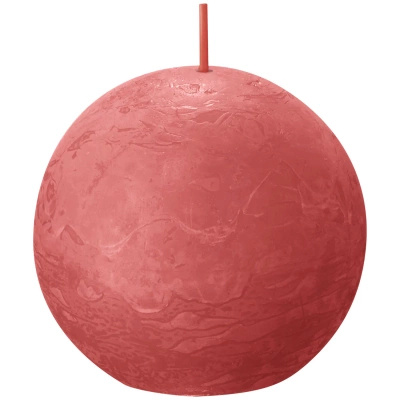 Bolsius Rustic 76 mm sphere candle - Blossom Pink