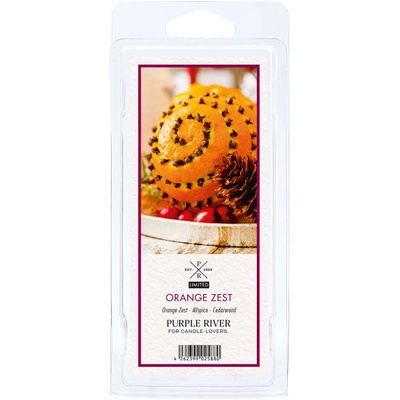Purple River sojowy wosk zapachowy 50 g - Orange Zest