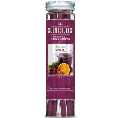 Scentsicles geurstokjes voor in de kerstboom Glühwein 6 stuks - Mulled Wine