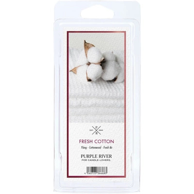 Vax smälter soja Fresh Cotton Purple River 50 g