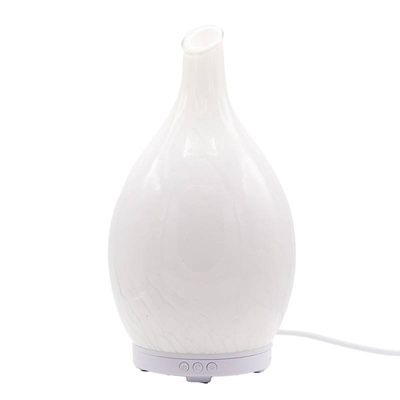 Aroma diffuser ultrasonic Elegance white glass