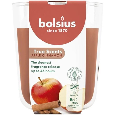 Bolsius True Scents geurkaars 97/83 mm - Apple & Cinnamon