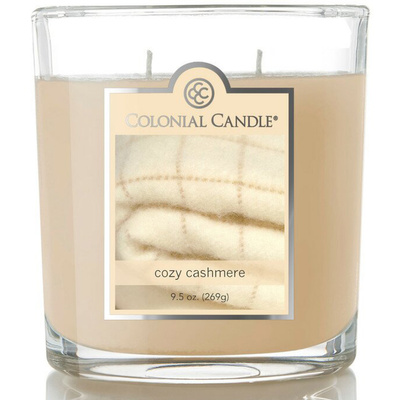 Colonial Candle bougie parfumée de soja 2 mèches 269 g - Cozy Cashmere