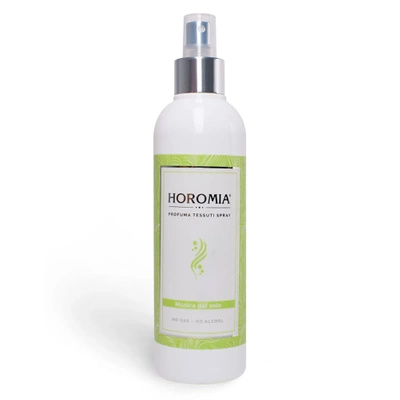 Hoogwaardige geparfumeerde Italiaanse stoffengeur Musica Del Sole Horomia 250 ml