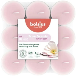 Tealights scented 18 pcs polycarbonate