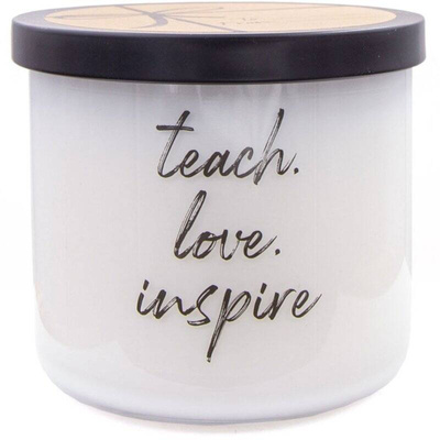 Colonial Candle Luxe darčeková sójová sviečka - Teach Love Inspire