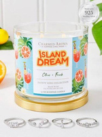 Charmed Aroma sieradenkaars 12 oz 340 g Ring - Island Dream