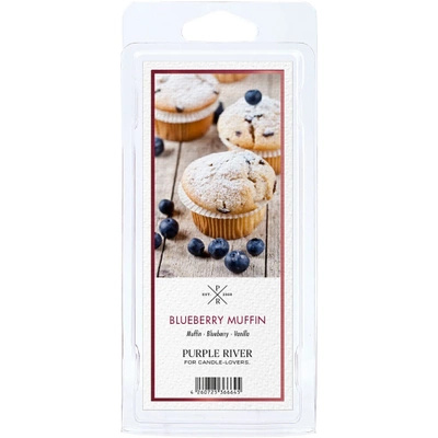 Cera profumata di soia - Blueberry Muffin Purple River 50 g